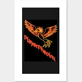 Neon Pheonix II Posters and Art